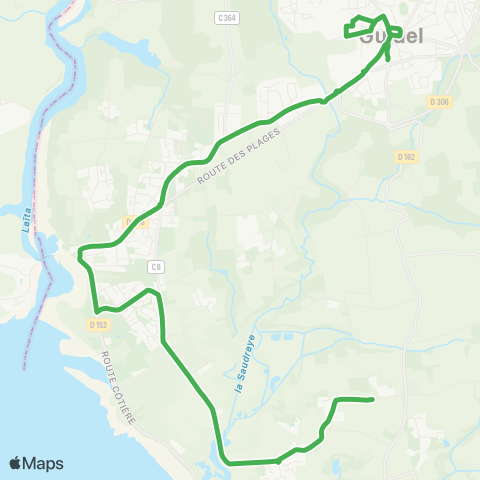 CTRL Scolaires Guidel Croix Notre Dame - Guidel Écoles Primaires map