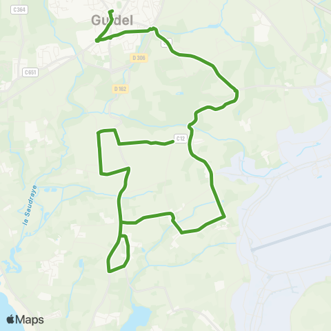 CTRL Scolaires Guidel Kerembarz - Guidel Collège St-Jean map