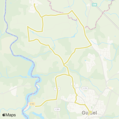 CTRL Scolaires Guidel Keryhuel - Guidel Place Jaffré map