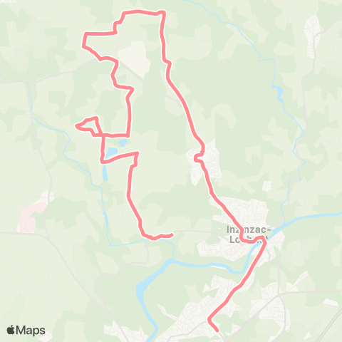 CTRL Scolaires Inzinzac-Lochrist Kéralvé - Hennebont Lycées et Collèges map