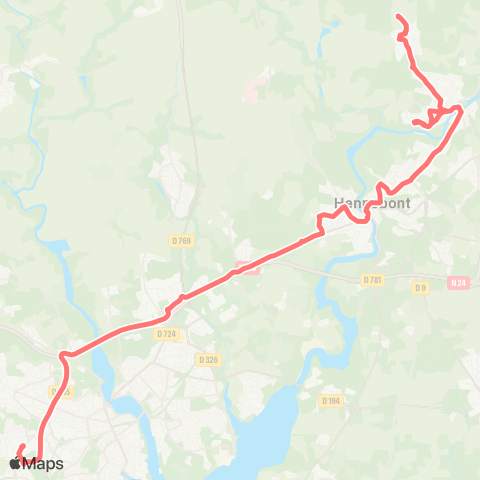 CTRL Scolaires Inzinzac-Lochrist Mané Bihan - Hennebont Collèges et Lycées - Lorient Collège et Lycée St-Joseph / Lycée Notre Dame de la Paix map