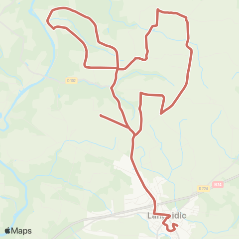 CTRL Scolaires Languidic Kermoël / Kervidel - Languidic Pl. Guillerme / Collège St Aubin map