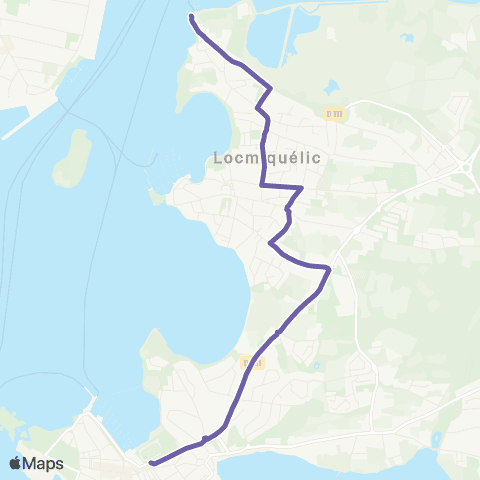 IZILO Port-Louis - Locmiquélic map
