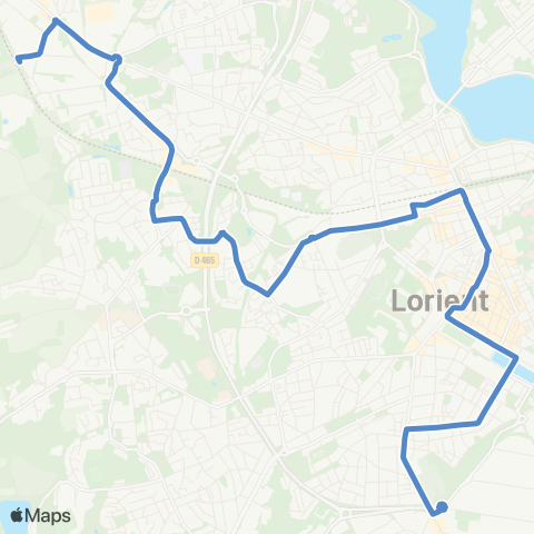 IZILO Lorient Beaux-Arts - Lorient Maison de la Solidarité map