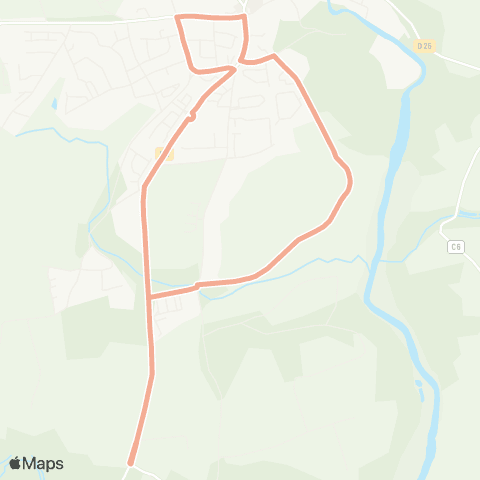 IZILO Navette Festival Saumon map