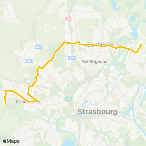 CTS Rob. Renaissance / Poteries - Wolfisheim Stade map