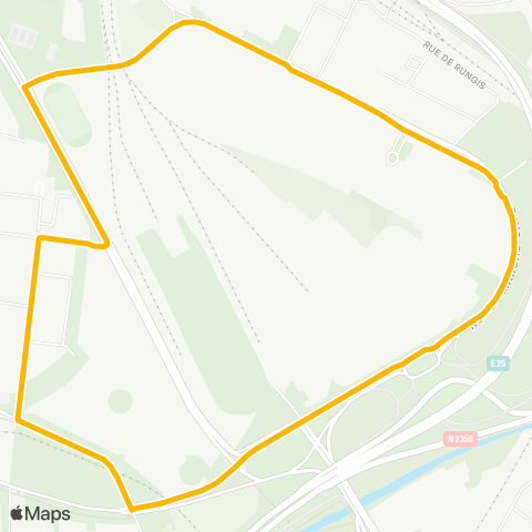 CTS Rotonde - via Marché Gare map