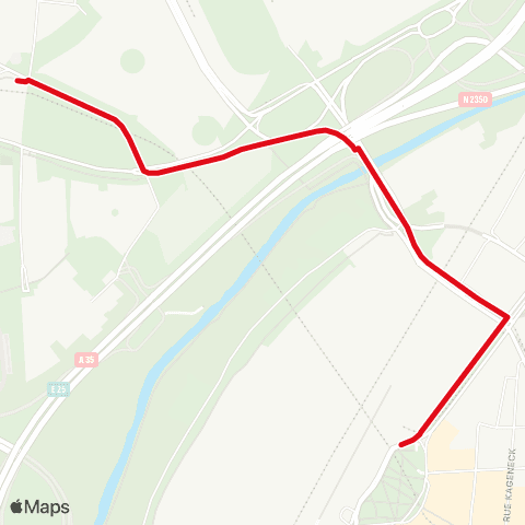 CTS Gare Centrale - Rotonde map