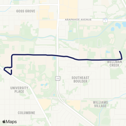 CU-Boulder Stampede map