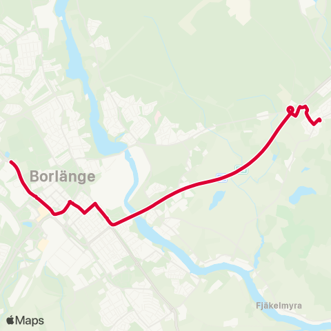 Dalatrafik Klöverstigen—Ornäs skola skolbusshållplats map
