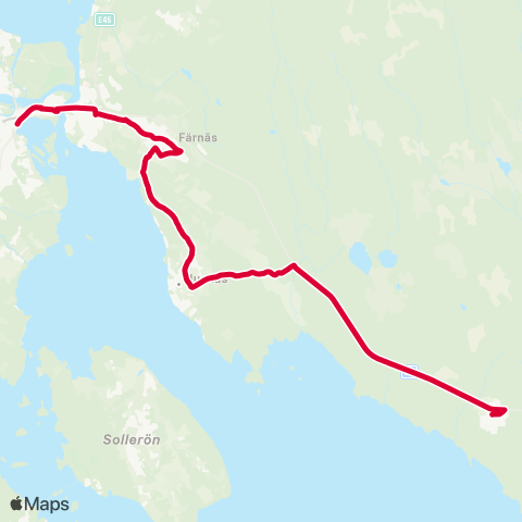 Dalatrafik Morastrand—Fu Nusnäsvägen map