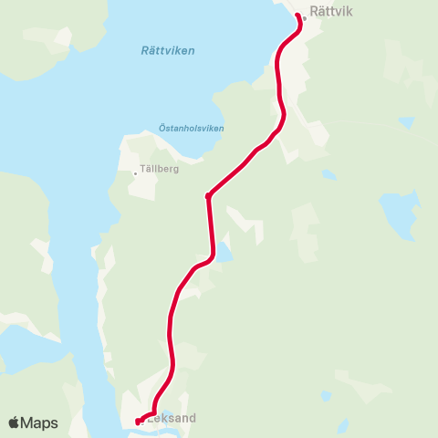 Dalatrafik Rättvik resecentrum—Fiskgatan map