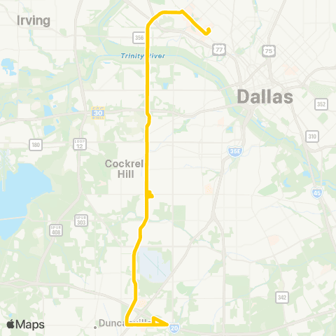 DART Westmoreland map