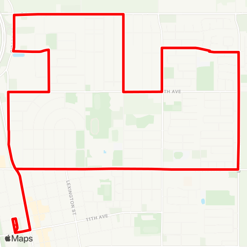 DART Delano TC-Delano TC map