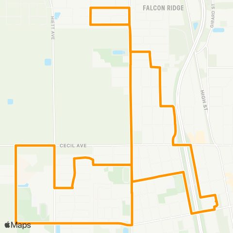 DART Delano TC-Delano TC map