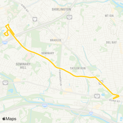 DASH SEMINARY / JANNEY'S map