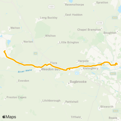 Stagecoach Midlands  map