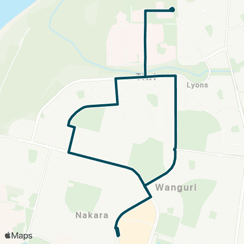 Darwinbus Royal Darwin Hospital - Diabetes Aust map
