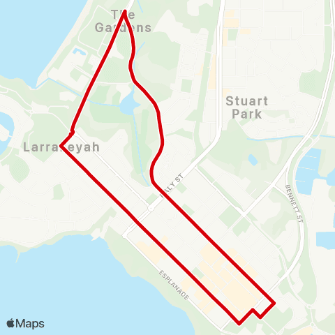 Darwinbus Darwin - Mindil Beach Markets map