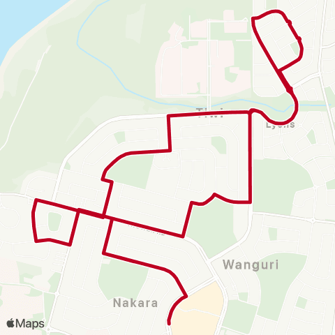 Darwinbus School - Darwin map