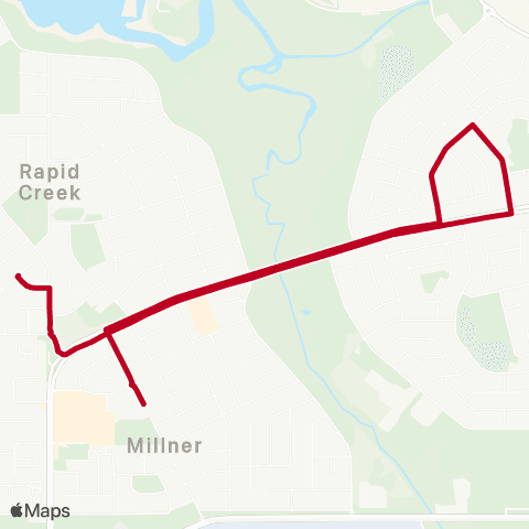 Darwinbus Special Needs - Route 311 map