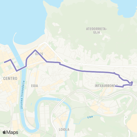 Dbus Gros-Intxaurrondo map