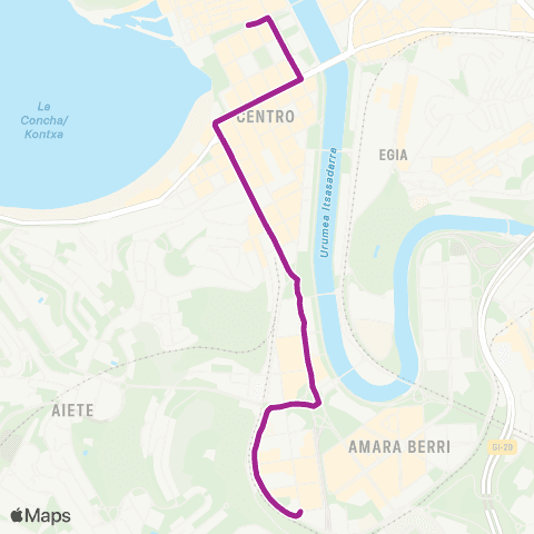 Dbus Amara-Mutualitateak map