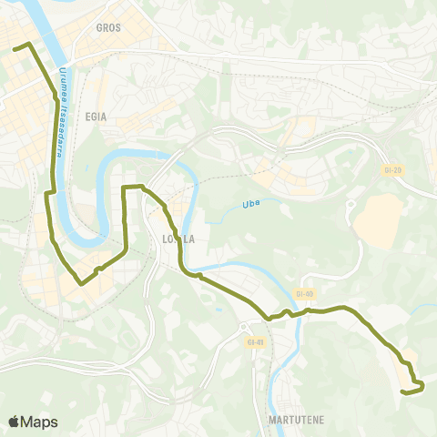 Dbus Amara-Martutene map