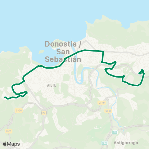 Dbus Larratxo-Intxaur-Antiguo-Berio map
