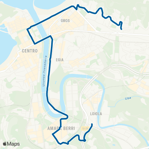 Dbus Rodil-Zorroaga map