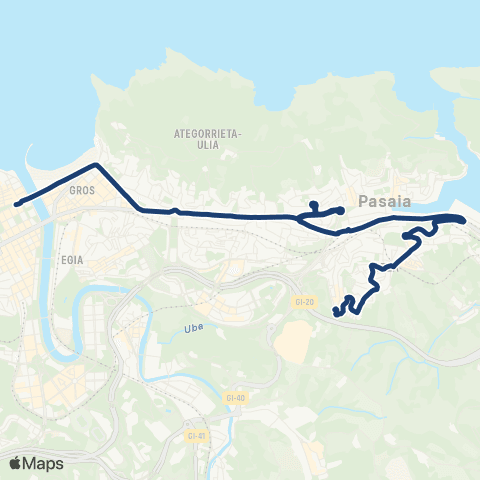 Dbus Altza map