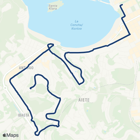 Dbus Miraconcha-Benta Berri-Seminar map