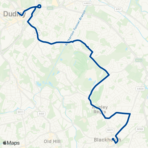 Diamond Bus Priory St - Bus Interchange map