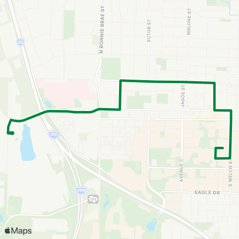 DCTA The Retreat map