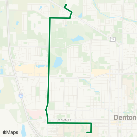 DCTA Bonnie Brae map