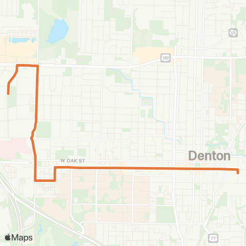 DCTA Rayzor Park map