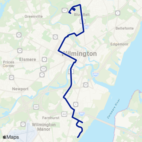 DART First State Nemours - Riveredge Ind Pk map