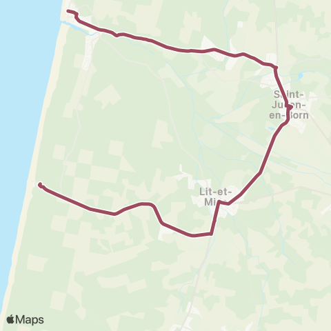 DIGO Contis Plage - Cap de l'Homy Plage map