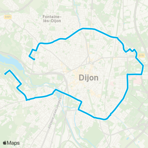 Divia Fontaine d'Ouche - Marmuzots map