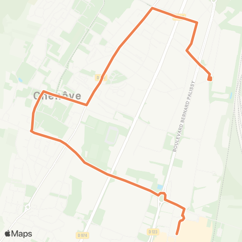 Divia Les Ateliers - Chenove C. Cial map