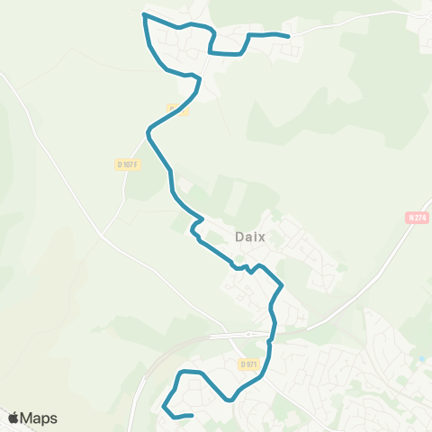 Divia Hauteville-Daix - Collège Vian map
