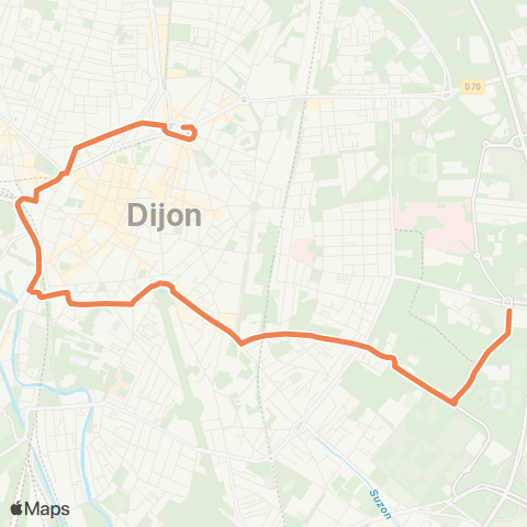 Divia République - Mazen-Sully map