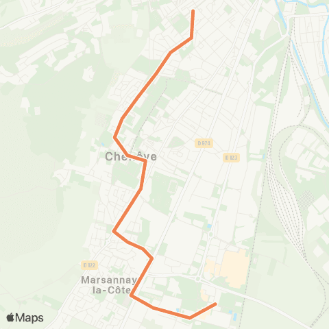 Divia Marsannay Pds - Monge Cité de l map