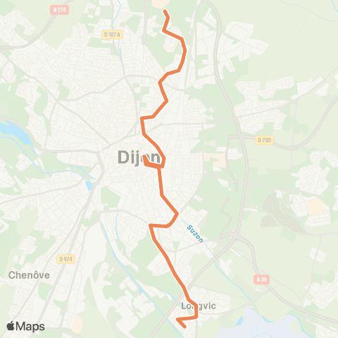 Divia Longvic - Toison d'Or map