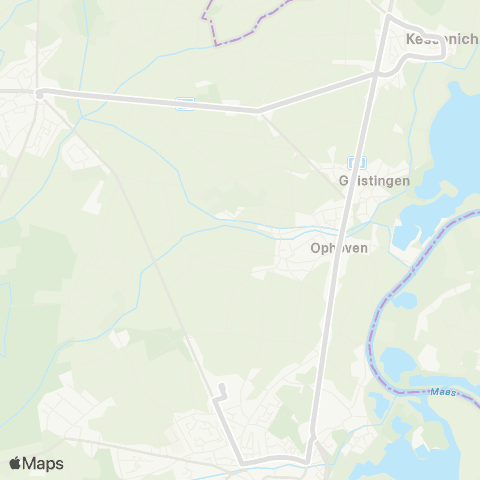 De Lijn Kinrooi - Maaseik map