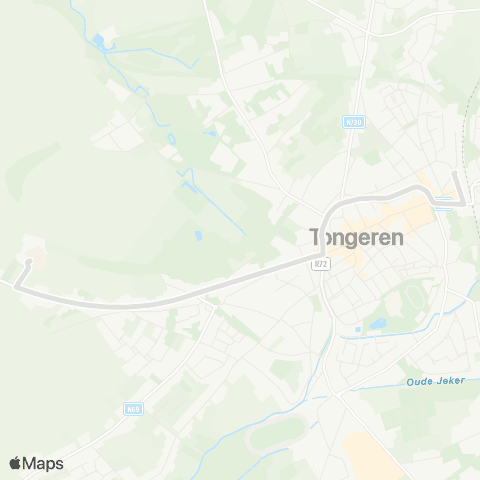 De Lijn Tongeren Station - PIBO map