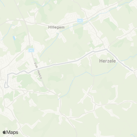 De Lijn Woubrechtegem - Herzele - Zottegem map