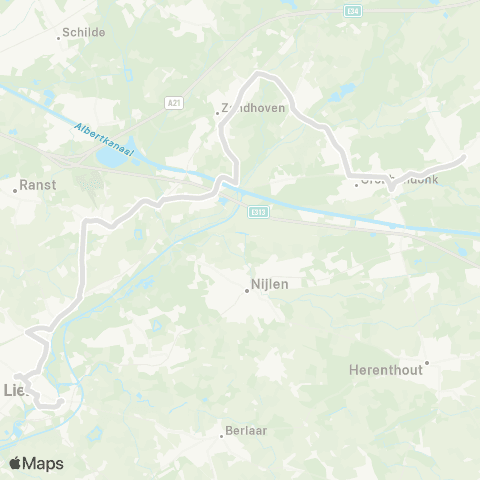 De Lijn Lier - Broechem - Viersel - Vorselaar map