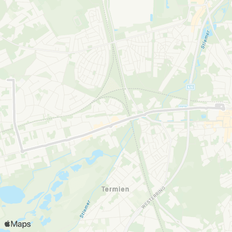 De Lijn Genk Station - Boxberg map