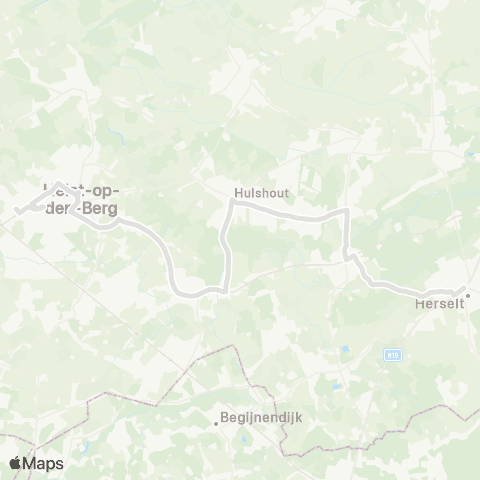 De Lijn Herselt - Heist - op-den-Berg Scholen map